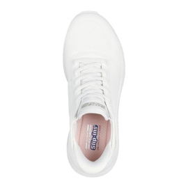 Skechers Slip-Inss: Bobs Sport Squad Chaos 117497 OFWT-skor vit 3