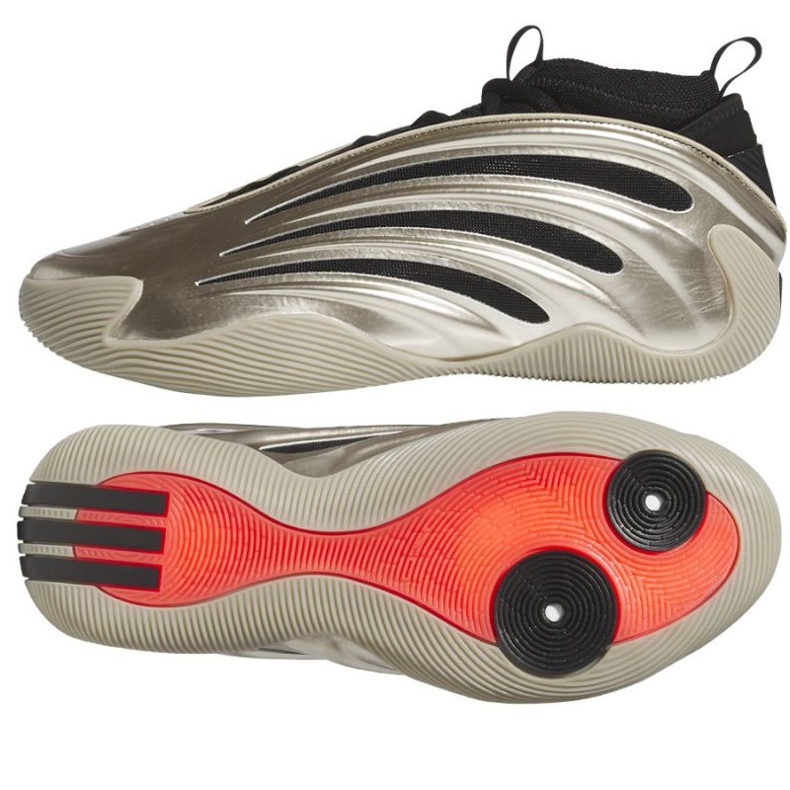 Adidas Harden Volym 9 JR2506 Basketskor grön 1