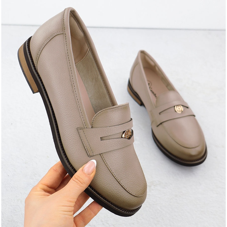 Cambell Läderskor, kvinnors beige camell 00664 1