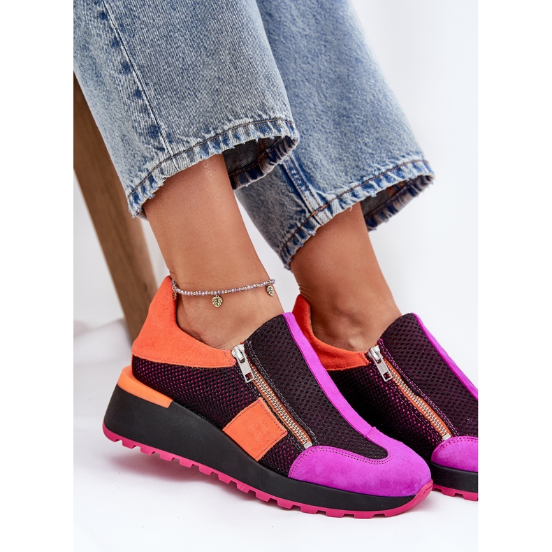 Maciejka läder sneakers 06853-15 svart 2