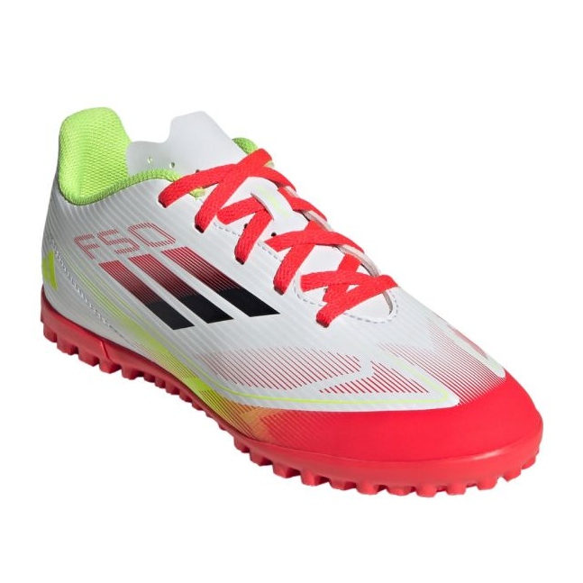 Adidas f50 klubb tf ie3732 vita fotbollsskor 2