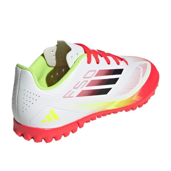Adidas f50 klubb tf ie3732 vita fotbollsskor 3