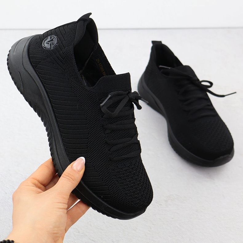 Kvinnors grå Vinceza 17366 Kvinnors sportskor svart 1