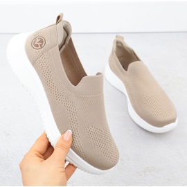 Kvinnors sportskor gled Beige Vinceza 17367 1