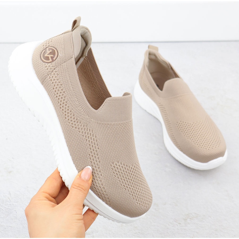 Kvinnors sportskor gled Beige Vinceza 17367 1