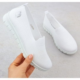 Kvinnors sportskor gled White Potocki 16327 vit 1