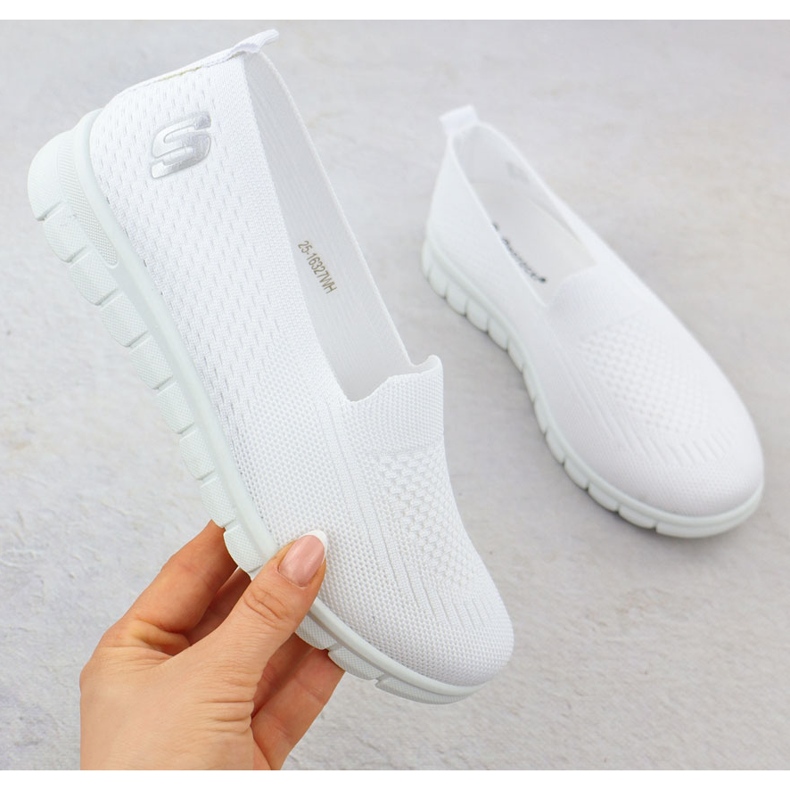 Kvinnors sportskor gled White Potocki 16327 vit 1