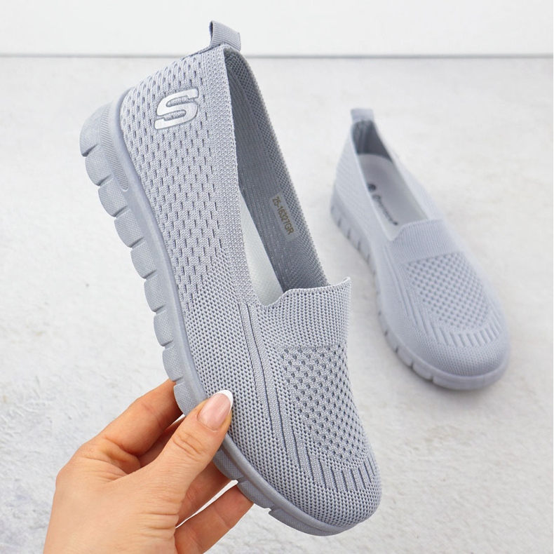 Kvinnors sportskor gled grå potocki 16327 1