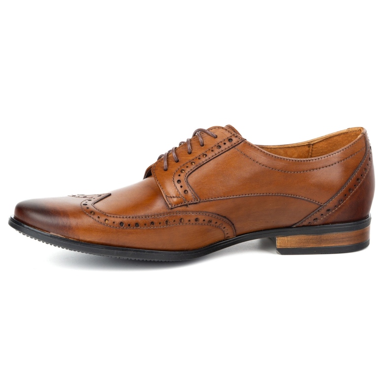 Olivier Mäns broder läderskor - Model 1023 Brown brun 1