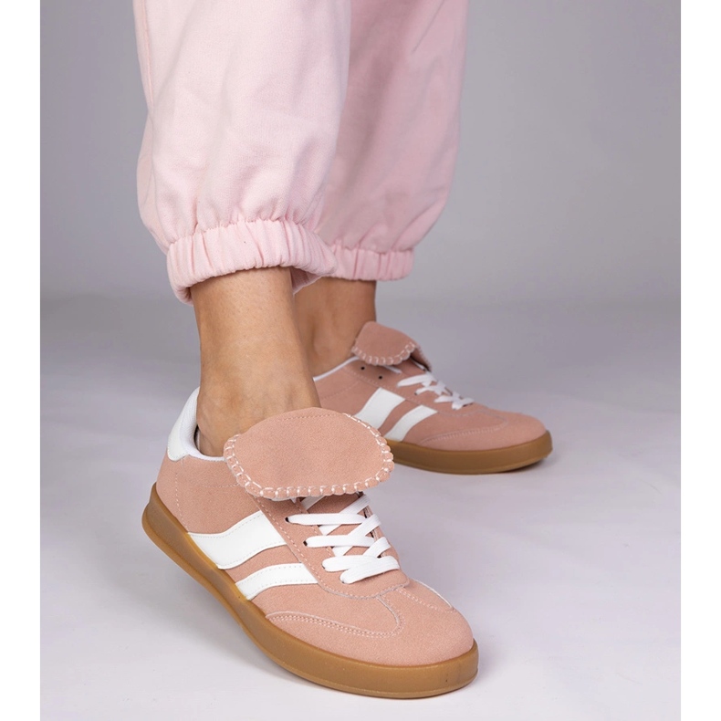 Rosa sneakers kvinnors sport sneakers 2