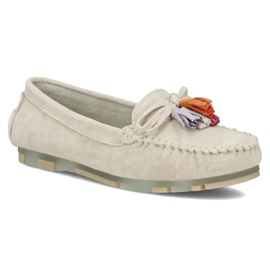 Filippo DP6136/25 Be Leather Loafers beige 1