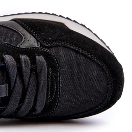 Herrsneakers Memory Foam System Big Star NN174350 Svart 2