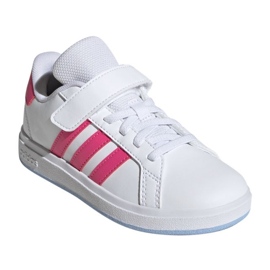 Adidas Grand Court 2.0 JR JI0975 skor vit 1