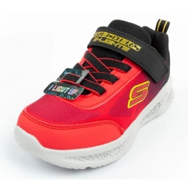 Skechers s Lights-Metteor 401495n/rdbk skor röd 2