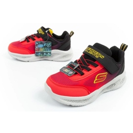 Skechers s Lights-Metteor 401495n/rdbk skor röd 7