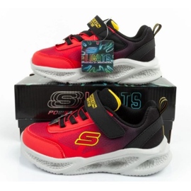 Skechers s Lights-Metteor 401495n/rdbk skor röd 9
