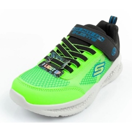 Skechers s Lights-Metereor 401495L/BBLM-skor grön 2