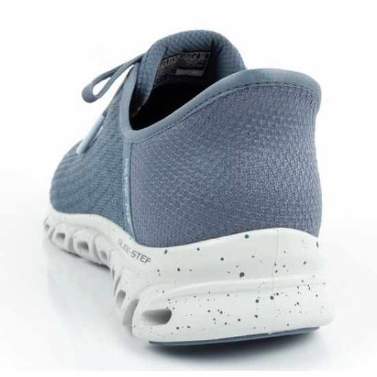 Skechers Glide-steg 104571/SLT-skor med ett membran blå 5