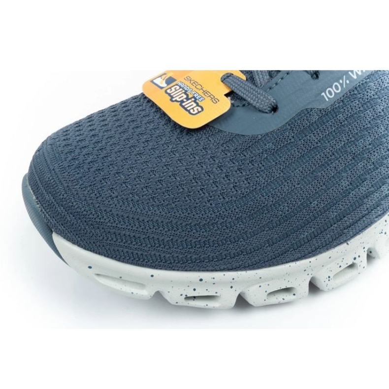 Skechers Glide-steg 104571/SLT-skor med ett membran blå 7
