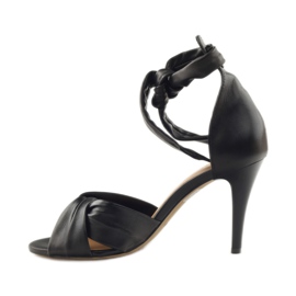 Svarta Badura 4650 damsandaler 2