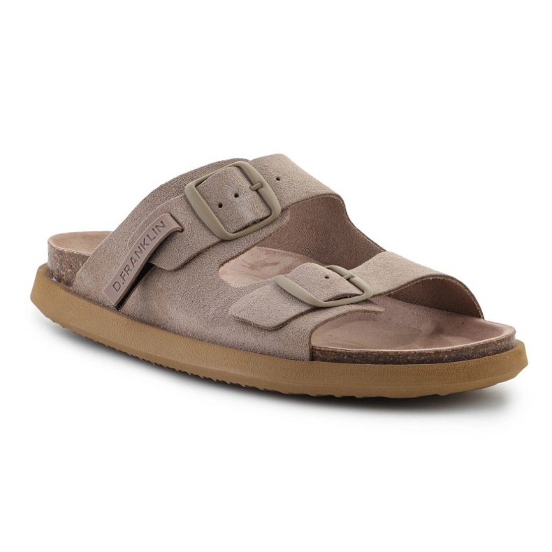 D.Franklin Vibe Sandals Buckle DFSH407001-Tup brun 1