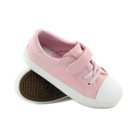 Pink Big Star 374038 sport sneakers rosa vit 3