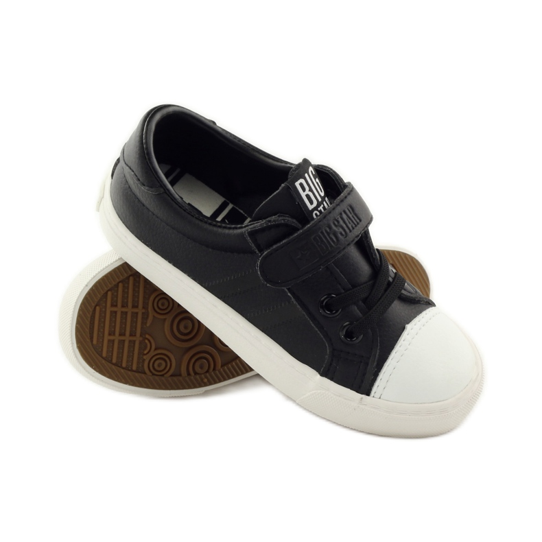 Big star 374039 svarta sportsneakers vit 3