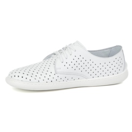 Olivier Women's Barefoot Minimalist OpenWork 1288Pol White vit 1
