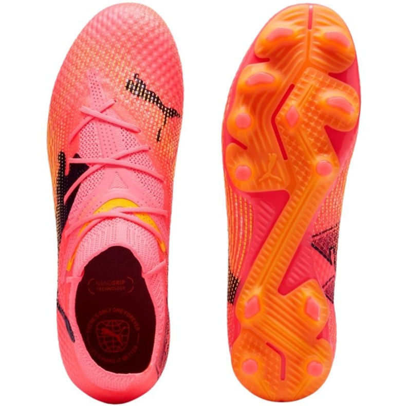 Puma Future 7 Pro+ FG/AG 107705 03 Fotbollstrafikstopp rosa 2