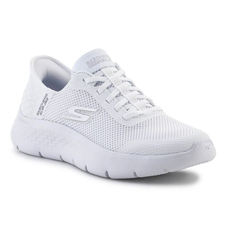 Skechers Slip-Inss: GO Walk Flex-Grand Entry 124836-WHT-skor vit 1