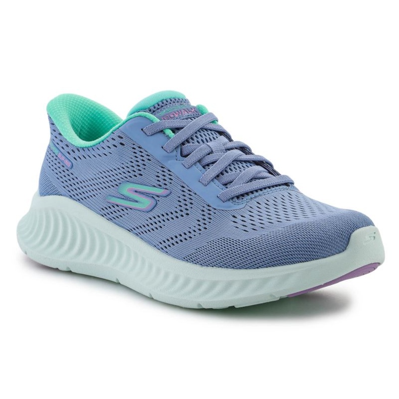 Skechers Slip-Inss: Gå Walk Now-Khloe 125643-BLG-skor blå 1