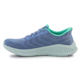 Skechers Slip-Inss: Gå Walk Now-Khloe 125643-BLG-skor blå 4
