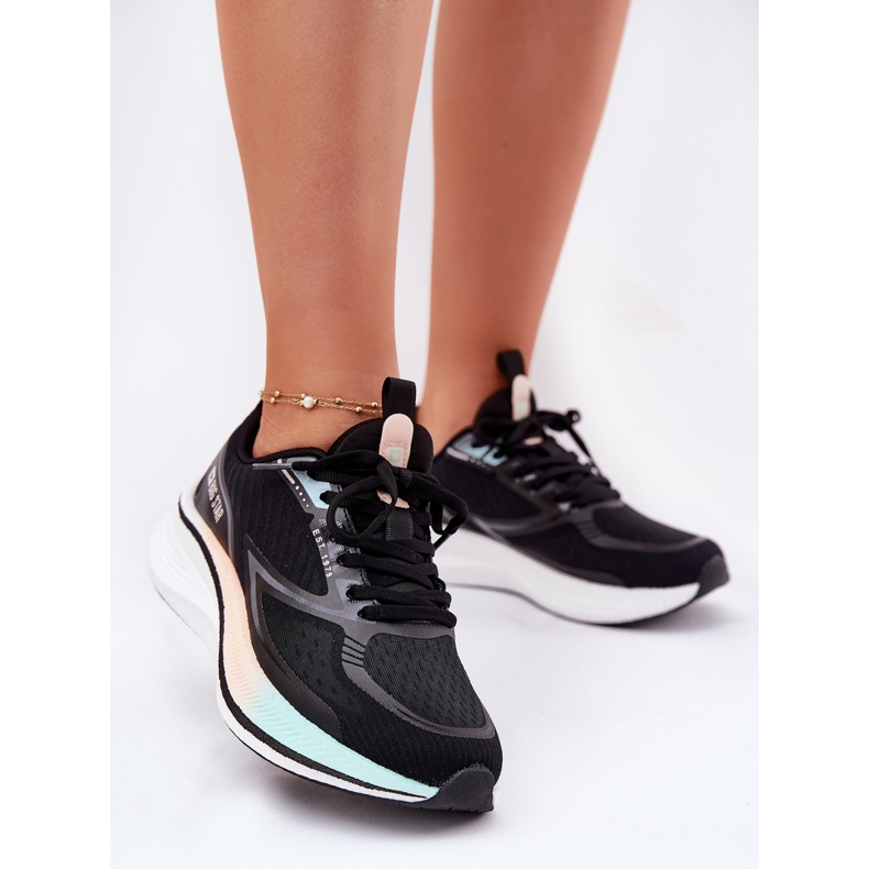 Kvinnors sportskor Big Star RR274A160 HI-POLISH SYSTEM Black svart 1