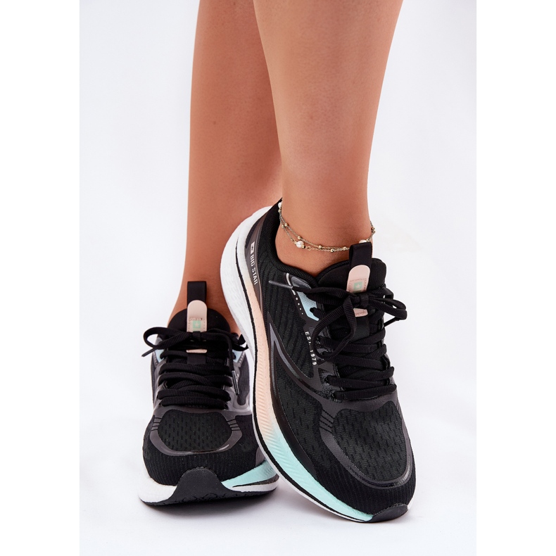 Kvinnors sportskor Big Star RR274A160 HI-POLISH SYSTEM Black svart 2