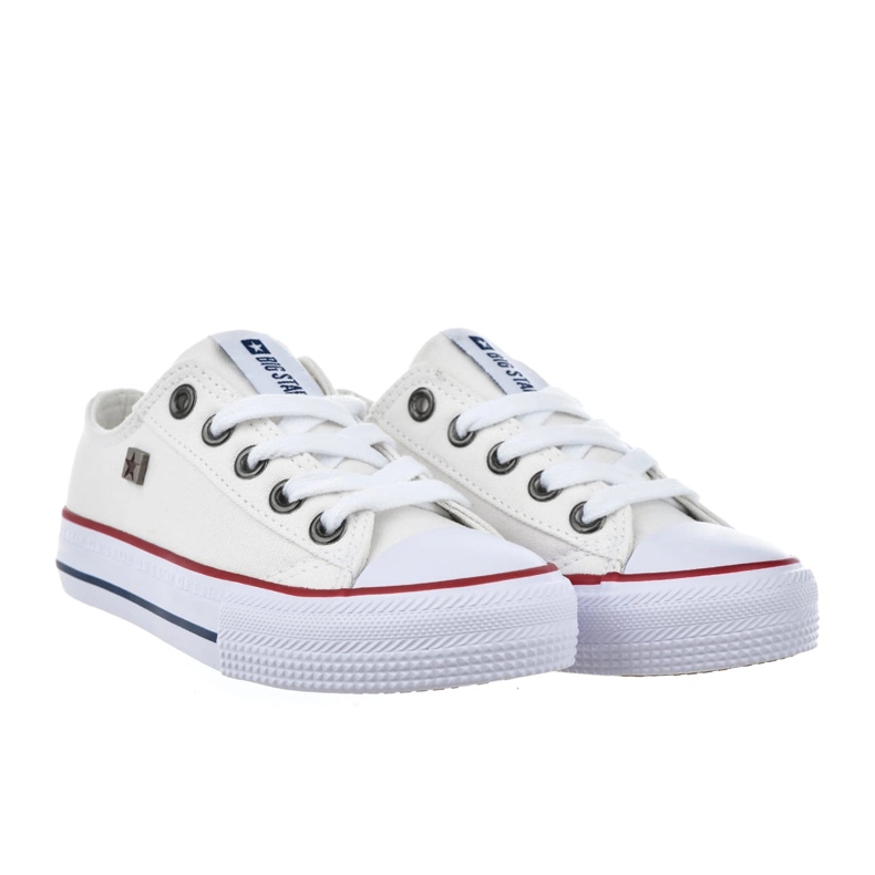 Textilsneakers Big Star DD374160 White vit 2