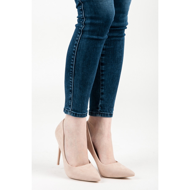 Seastar Beige höga klackar 1