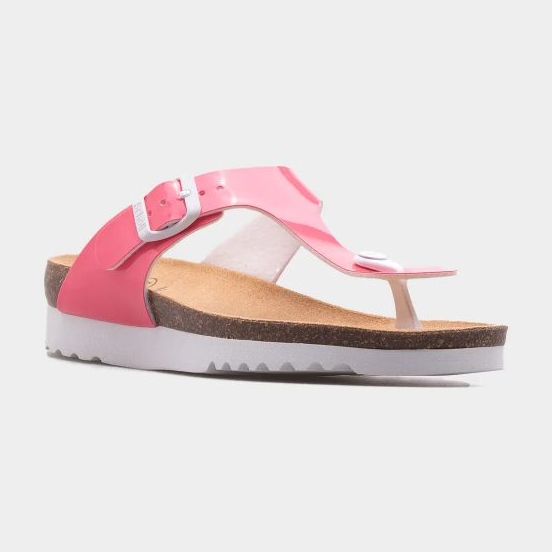 Kvinnors flip-flops scholl boa visum f31247-1209 rosa 4