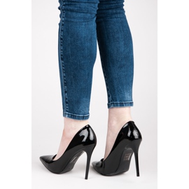 Seastar Sexiga lackade klackar svart 2