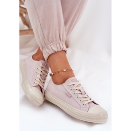 Kvinnors Big Star RR274732 ljusrosa sneakers 13