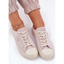 Kvinnors Big Star RR274732 ljusrosa sneakers 14