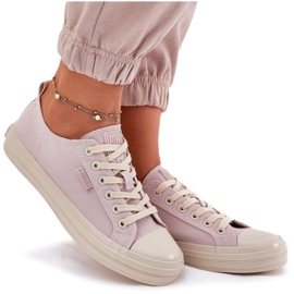 Kvinnors Big Star RR274732 ljusrosa sneakers 15