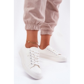 Women's Big Star RR274730 White Sneakers vit 7