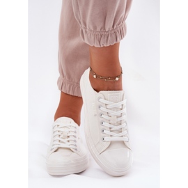 Women's Big Star RR274730 White Sneakers vit 8