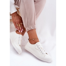 Women's Big Star RR274730 White Sneakers vit 13