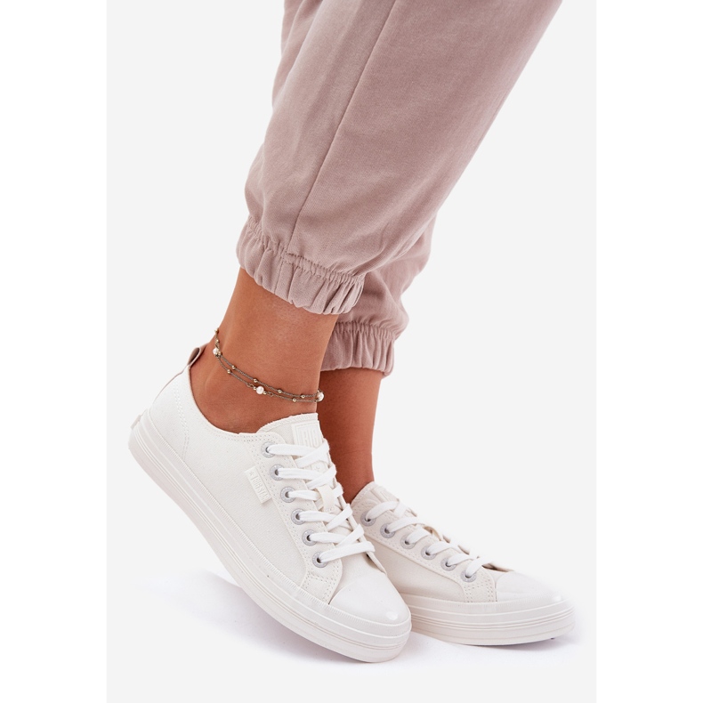 Women's Big Star RR274730 White Sneakers vit 1