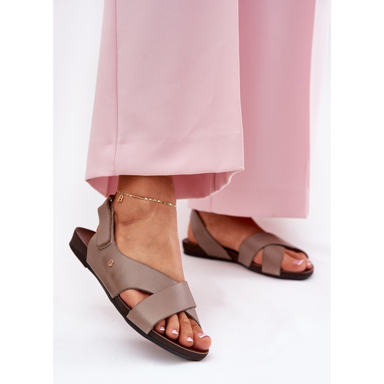 Wevie sandaler zazoo 40141 mörk beige 2