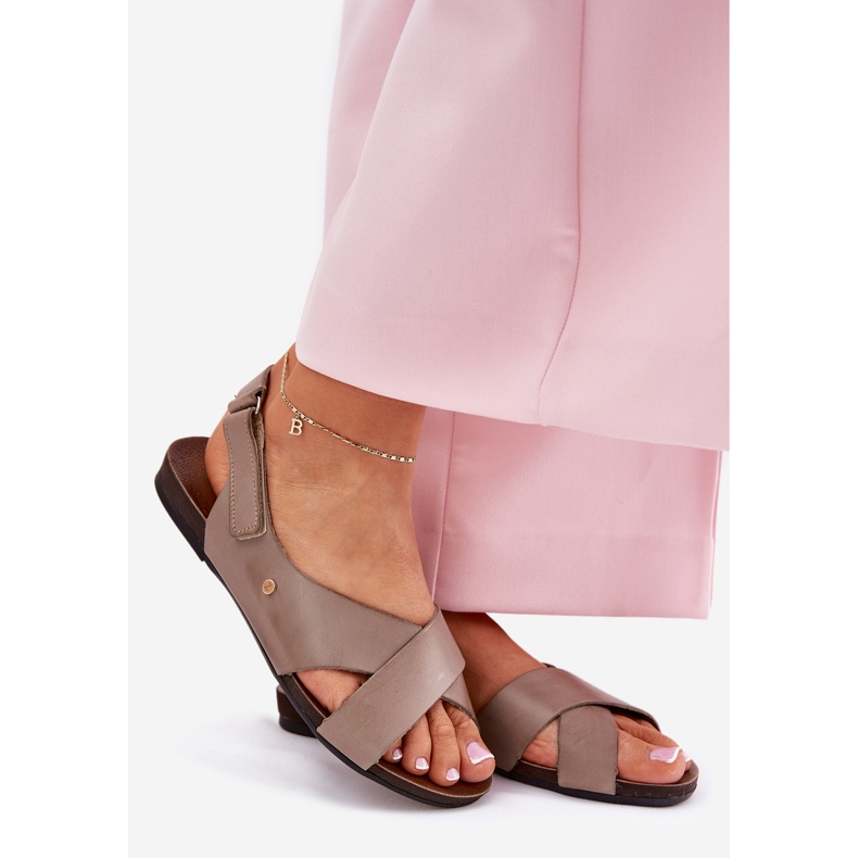 Wevie sandaler zazoo 40141 mörk beige 1