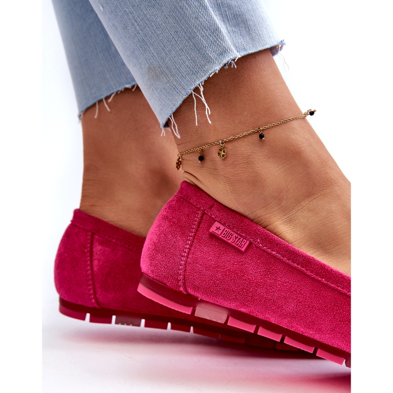 Dam Eco Mockamockasiner Big Star NN274934 Memory Foam System Fuchsia rosa 1