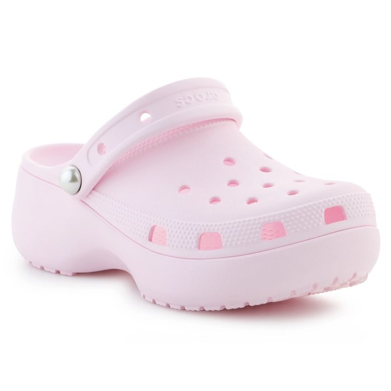 Crocs klassiska plattformar Pearl Clog 211231-6W rosa 1