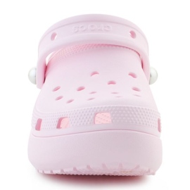 Crocs klassiska plattformar Pearl Clog 211231-6W rosa 2